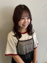 ニナル(Ninal)&nbsp;大人可愛い♪カシスブラウンミディ