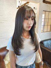 ジリー(gilly)&nbsp;【gilly】high layer × greige