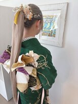オーシー 新保店(O'sea) #ポニーテールヘアセット