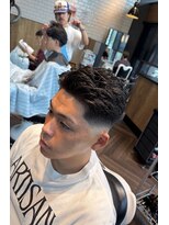 タフ バーバーショップ 大濠店(TOUGH BARBER SHOP)&nbsp;バックカールパーマ