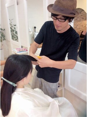 《Salon de Belle》山梨県人気サロン☆☆オーナーの毛先1mmまでこだわりのある前髪・顔周りカットが人気◎