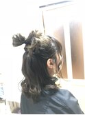 カジュアルアレンジ【ヘアアレンジ　立川/立川南/浴衣/袴/袴】