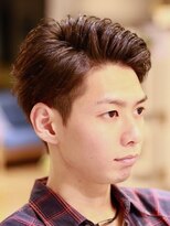 リビーチ ヘア リゾート 赤羽(Rebeach HAIR RESORT)&nbsp;【赤羽リビーチ】 爽やかアップバングショート 2ブロック