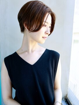 バース(BIRTH) 天神【BIRTH】イメチェン毛先パーマ×前下がりショート