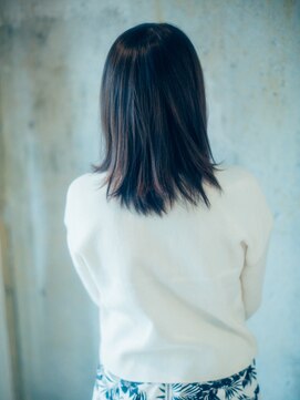 アカサ(A.casa) シンプルミディー/20代/30代/40代/西阿知/髪質改善