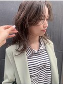 垢抜けミディアム☆前髪似合わせカット