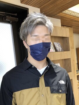 ヘアリゾートエーアイ 新宿西口店(hair resort Ai) メンズショートシルバー