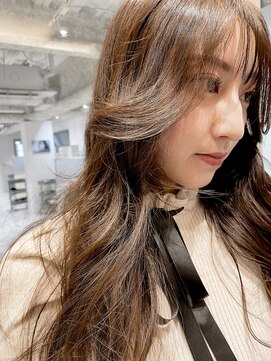 ラベスト キョウト(LOVEST) 顔周りを流したい人にオススメスタイル