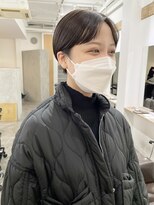 ソイ コンク 下北沢(soi conc)&nbsp;耳掛けマッシュショート / センターパート / ショートヘア　◎