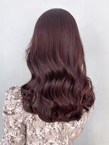 アイティーバイアルバム 八王子店(IT by ALBUM) チェリーピンク_チェリーブラウンフェミニンロング_ba405631