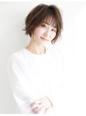 毛先に動きを☆大人ショート・髪質改善・シースルーバング