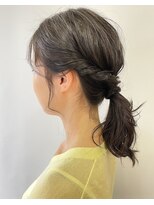 ハートボックス 四谷店(Heart box) ねじりスタイルローポニー