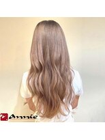 アニー(annie hair design)&nbsp;ミルクティーピンク