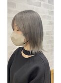 【ヒロシ】切りっぱなしボブ×ブリーチ  20代30代40代藤枝