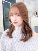 韓国レイヤー/韓国風/顔周り/髪質改善/黒髪/ブリーチなし 立川