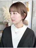 コンパクトショート【福岡 パーマ デジタルパーマ 髪質改善】