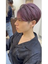 テトラ バイ ネオリーブ 横浜西口店(tetra by neolive)&nbsp;横浜★ケアブリーチのピンクヴァイオレット