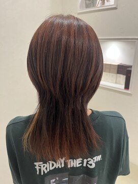 ヘアースペースブルーム リアン 岡町店(HAIR SPACE BLOOM Lien) 【岡町/ウルフカット】