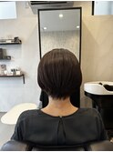京都・長岡京市ショートボブ