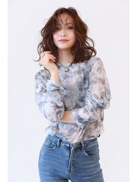 キッカ 朝日ヶ丘(CHICCA) ゆるふわこなれカールミディ