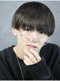 ダークアッシュ/韓国マッシュ/ニュアンスパーマ[池袋駅/men's]