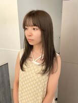 ローレンアオ(LOREN AO)&nbsp;ミルクティベージュオリーブダブルカラーラベンダー