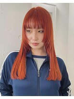 レコ 渋谷(LECO) キャロットオレンジハイトーンカラー