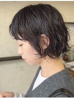ラヌゴ(lanugo)&nbsp;くせ毛風ボブパーマ