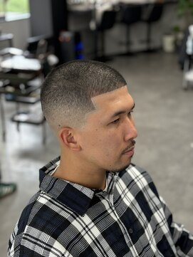 ヘアーラボ 樟葉(Hair Labo) 6mm スキンフェード 枚方市 南楠葉