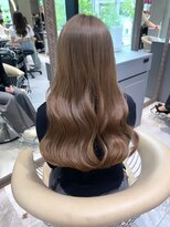 プアメリア 名古屋(Puamelia)&nbsp;透明感カラー　艶巻き　Wカラー　トリートメント