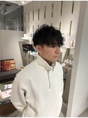 綾野剛風シャドーパーマ