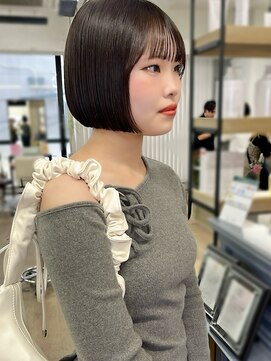 ソア 並木坂(Soa) 韓国風 ボブ