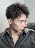 爽やかツーブロック【スパイキーアッパーショート】