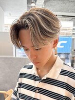 エルマーク 京都河原町(L-MARK)&nbsp;バレイヤージュブリーチダブルカラーハイライトメッシュブリーチ