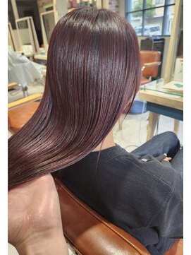 ネオリーブ ジューク 日吉店(Neolive JuQ) 日吉/綱島　チェリーブラウンミニウルフデジタルパーマ