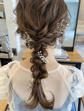 ヌール(Nuru) ゆるふわ編みおろし