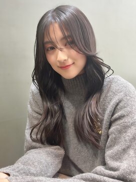 アンフィニー 仙台(ANFINI) 仙台髪質改善縮毛矯正韓国レイヤーカット前髪ワイドバング顔周り