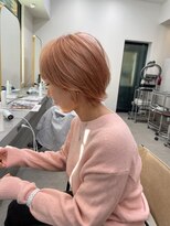 アム(am)&nbsp;シアーベージュミルクティーベージュダブルカラーインナーカラー