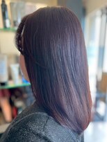 ローレン(LOREM)&nbsp;髪質改善/上品カラー/暖色/垢抜けセミロング/美髪ストレート