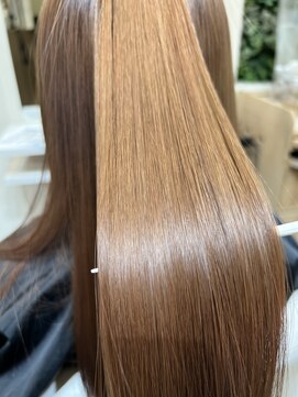 メゾンe.m.a(MAISON e.m.a) 髪質改善縮毛矯正◎ロングレイヤーでさらツヤ美髪