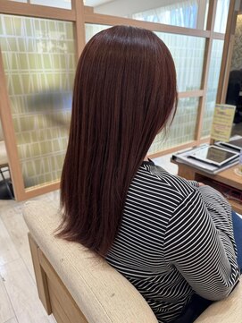 アドラーブル 長岡リップス旭岡店(adorable) カシスピンク透明感抜群こなれ大人可愛いピンクへア