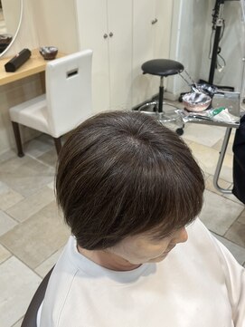 アッシュ 久が原店(Ash) 大人脱白髪染めカラー