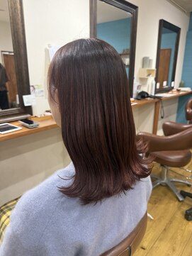 ジャガラ 津田沼店(JAGARA) ブリーチなしピンクカラー＊mina【津田沼/髪質改善】