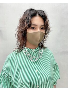 シゼン(SHIZEN) レイヤーウルフパーマ