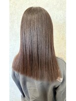 シュガービー(SUGAR-B)&nbsp;白髪ぼかしグレージュ×艶ロング