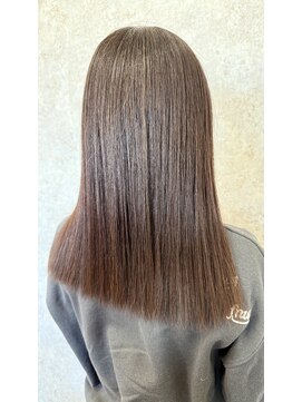 シュガービー(SUGAR-B) 白髪ぼかしグレージュ×艶ロング