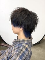 リップス 吉祥寺店 (LIPPS)&nbsp;ハイトーンインナーマッシュウルフブルーカラー