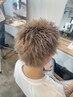 ［佐藤指名限定］メンズカット+ケアブリーチカラー￥28000(メンズカット/栄)