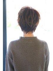 大人カワイイセシルヘアショートカット