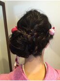 成人式ヘアセット